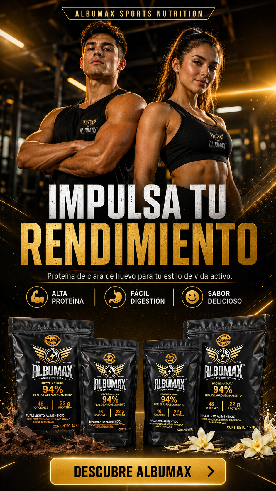 ALBUMAX Impulsa tu rendimiento