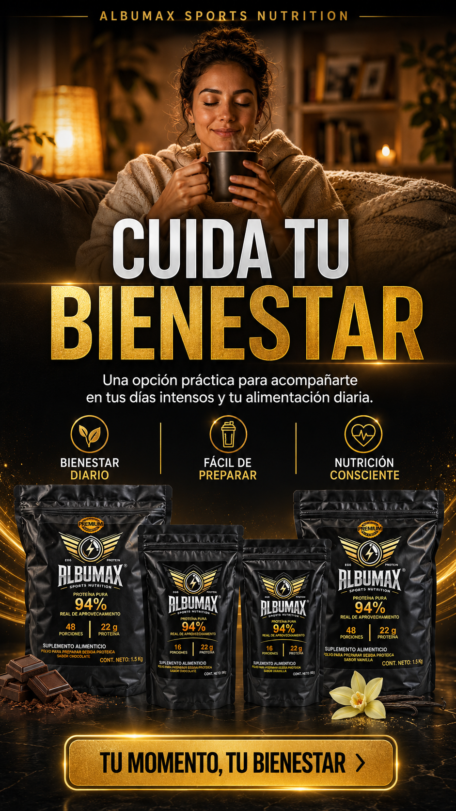 ALBUMAX Cuida tu bienestar